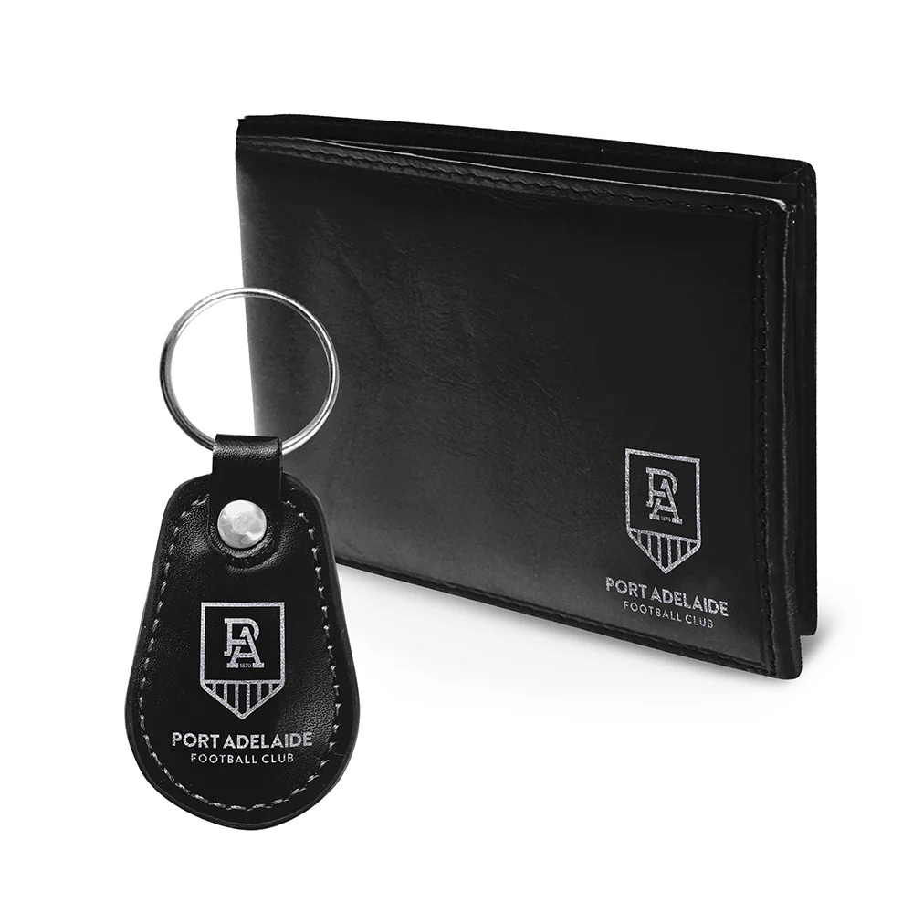 Port Adelaide Wallet & Keyring Pack