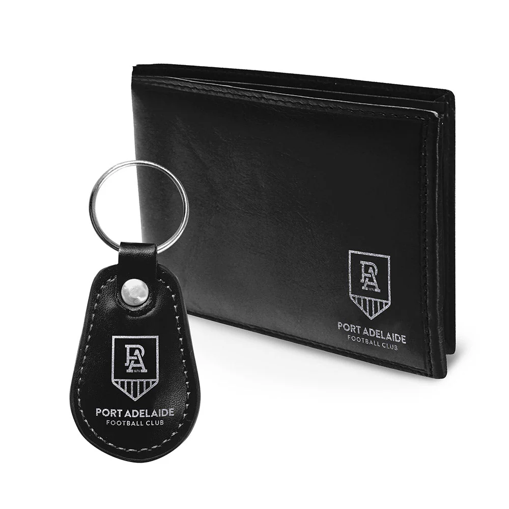 Port Adelaide Wallet & Keyring Pack - Image 2