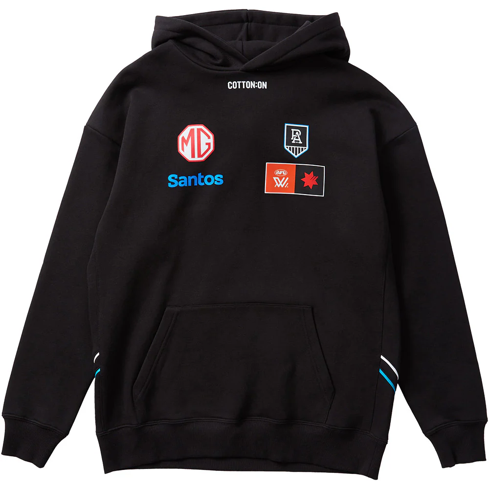 Port Adelaide AFLW S10 Fleece Hoodie