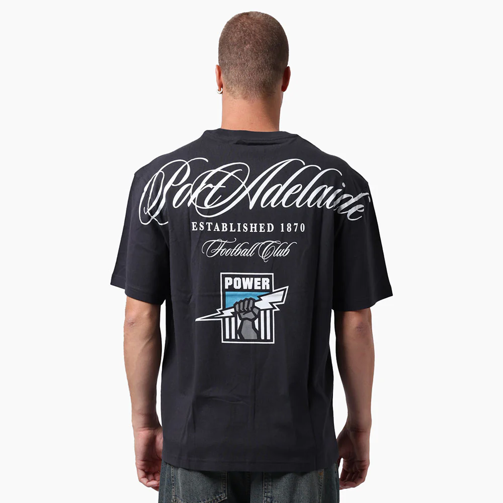 Port Adelaide Established Mens Tee - Image 2