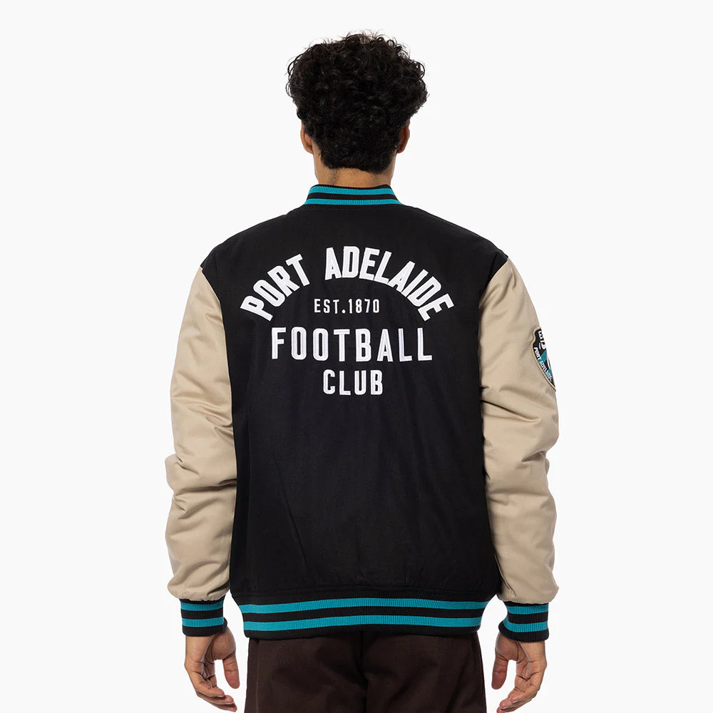 Port Adelaide Adult Lock Up Jacket - Image 2