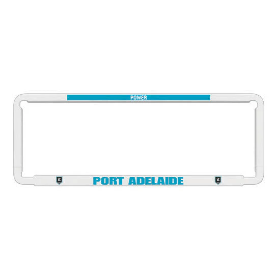 Port Adelaide Number Plate Frame - Image 2
