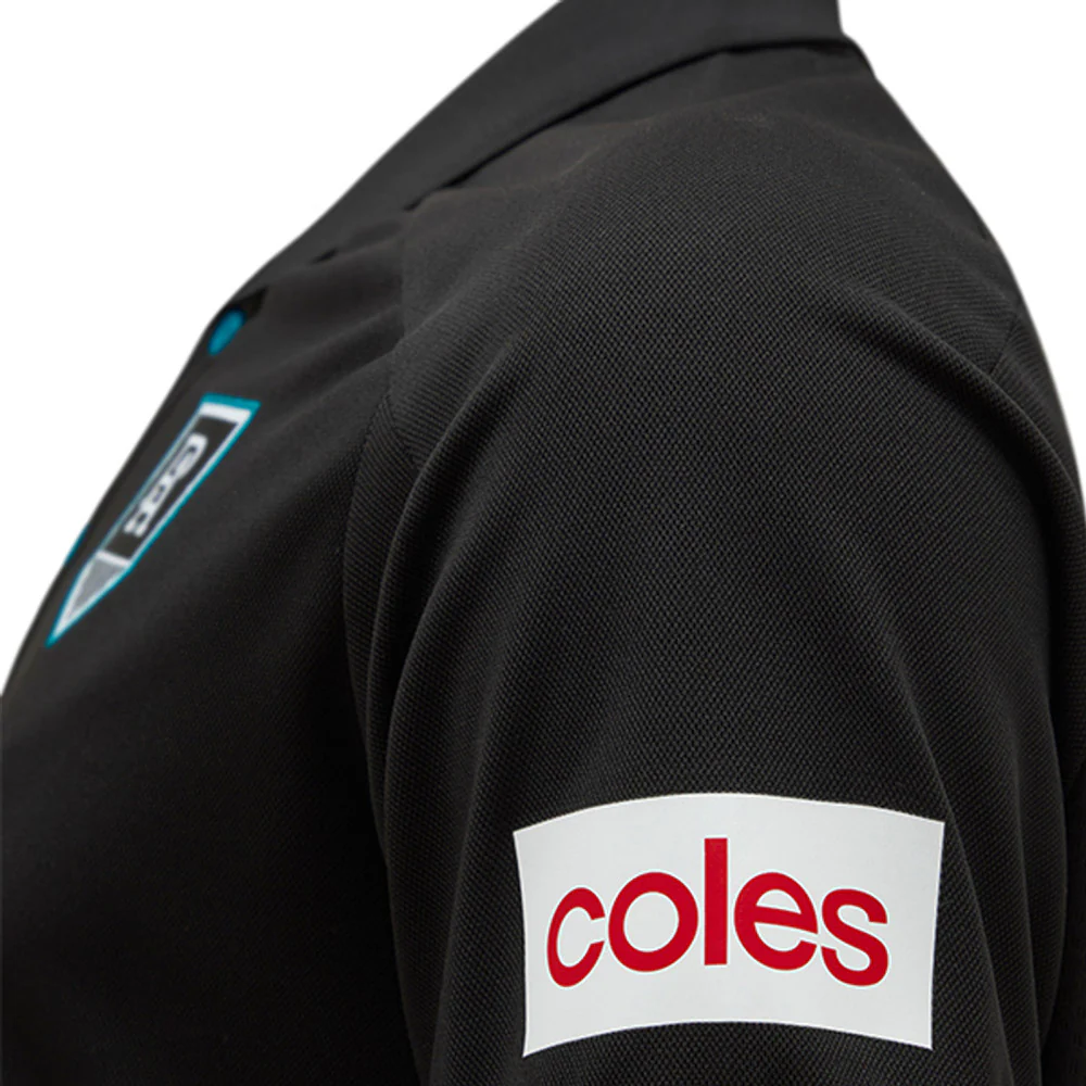 Port Adelaide 2025 Authentic Travel Polo - Image 3