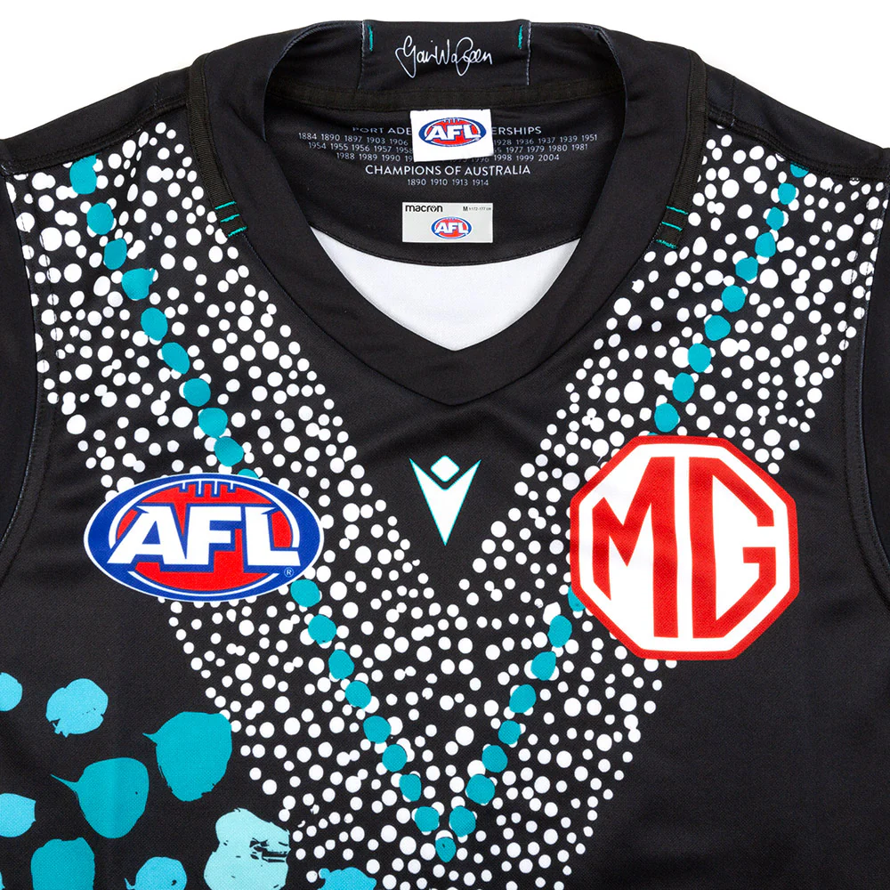 Port Adelaide 2025 Authentic Youth First Nations Guernsey - Image 3