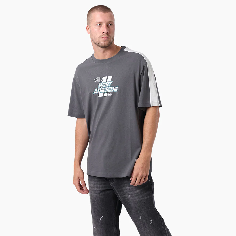 Port Adelaide Panel Mens Tee - Image 3