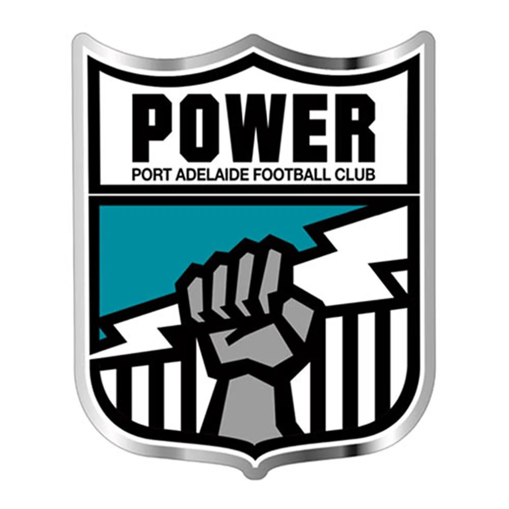 Port Adelaide Retro Logo Car Decal
