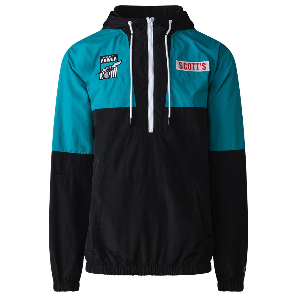 Port Adelaide Mens 90s Training Jacket - Image 4