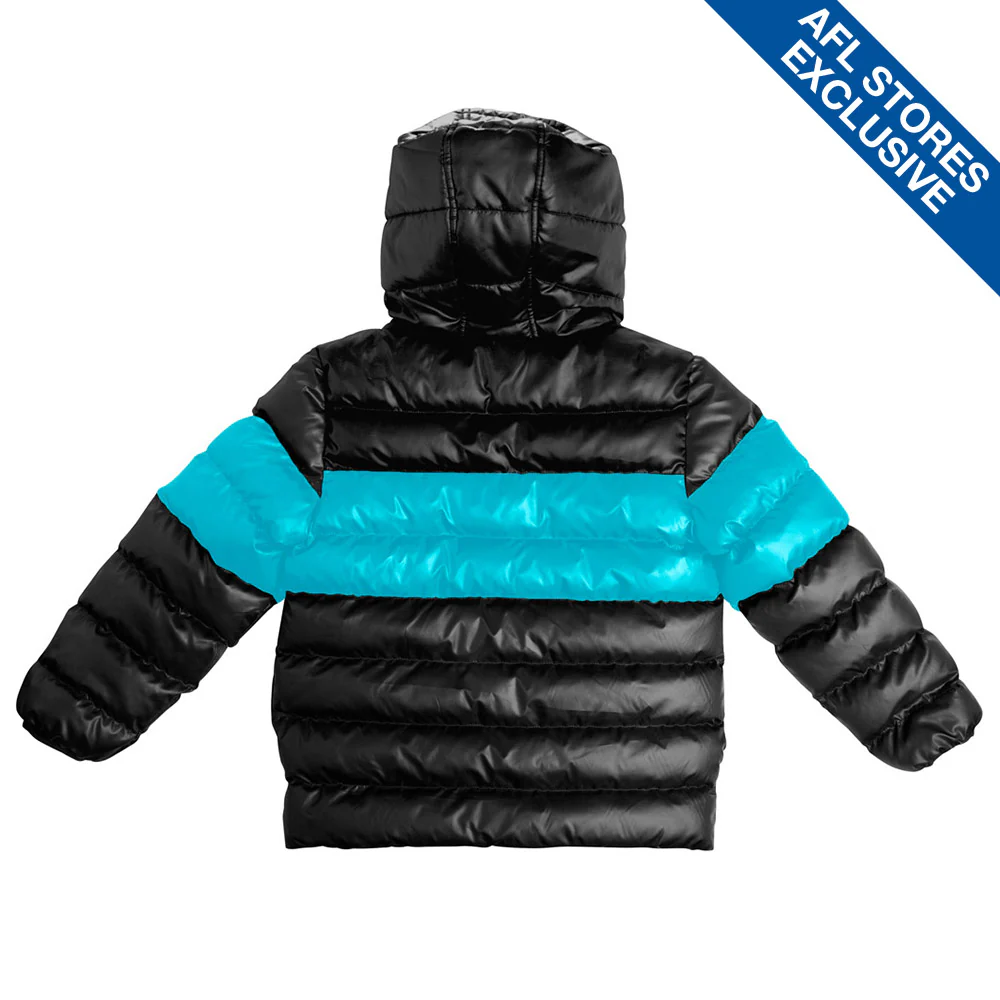 Port Adelaide Youth Puffer Jacket - Image 2