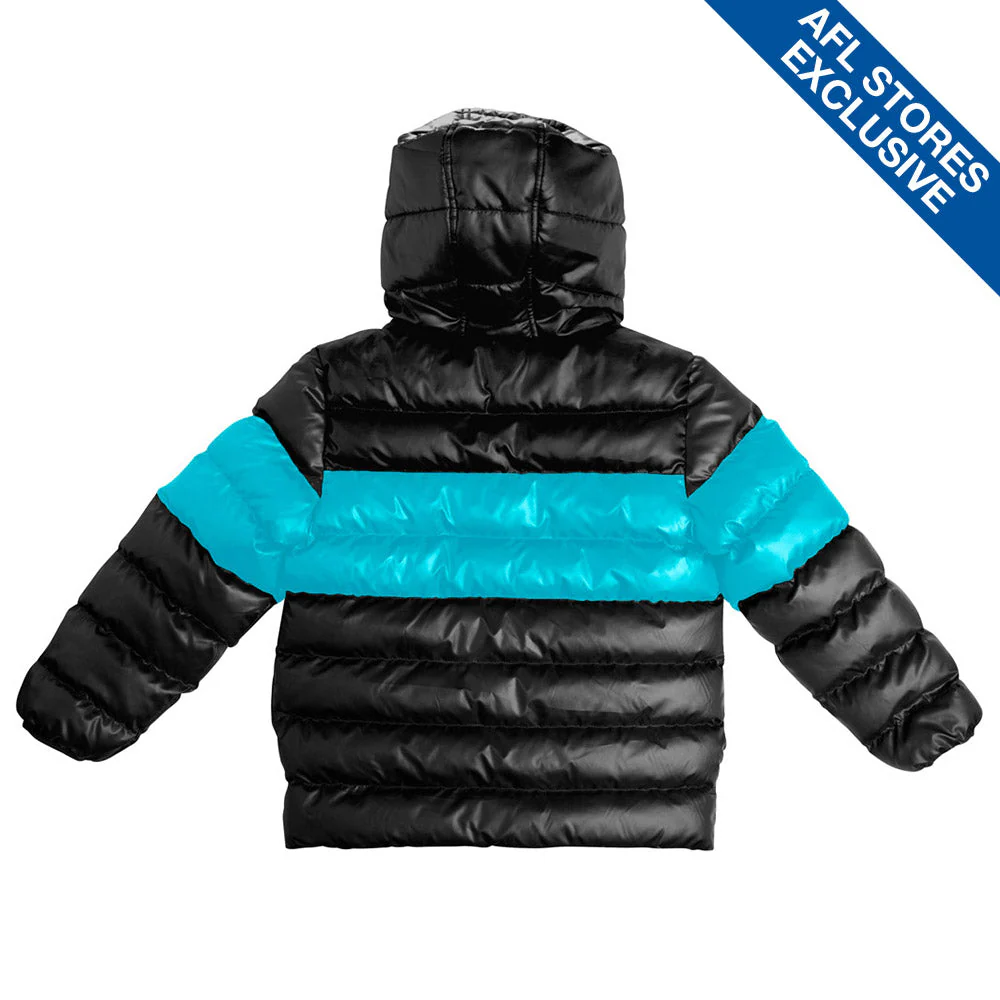 Port Adelaide Youth Puffer Jacket - Image 5