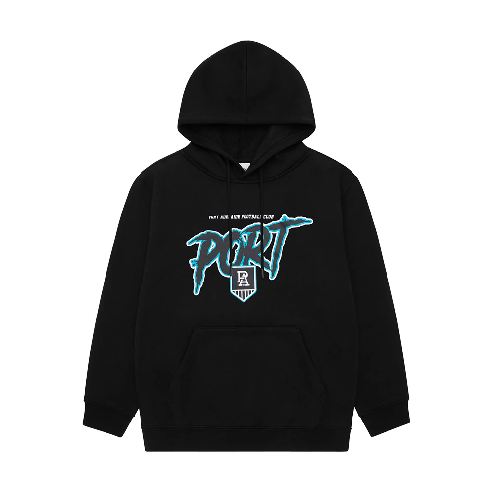 Port Adelaide Youth Bold Graphic Hoodie