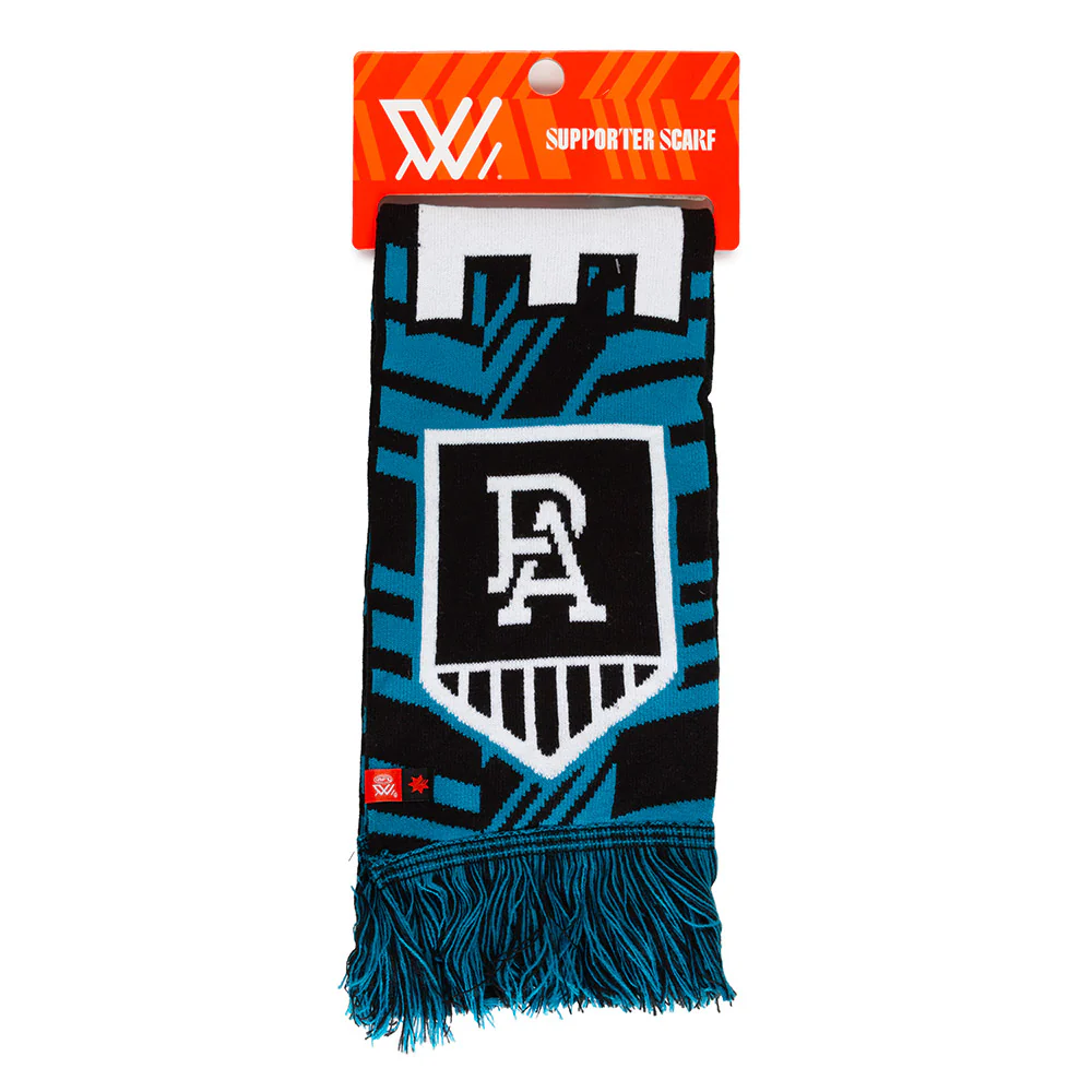 Port Adelaide AFLW Official Supporter Scarf