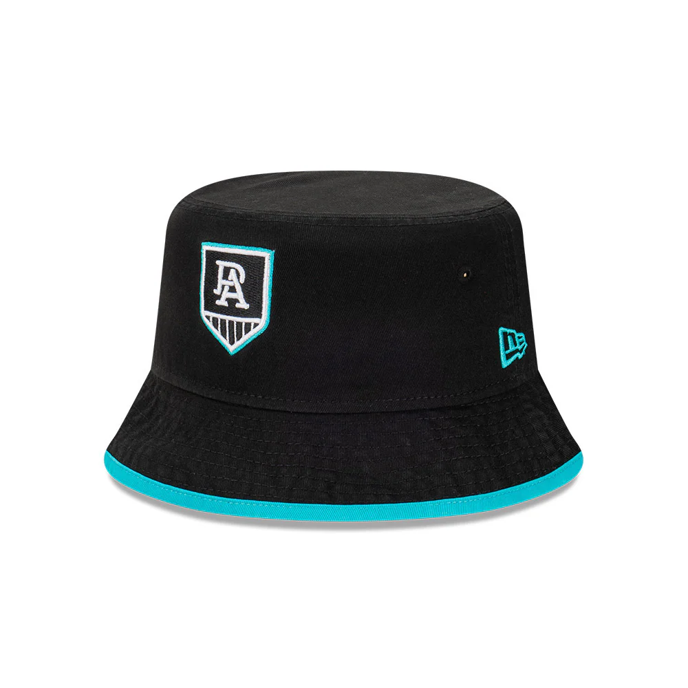 Port Adelaide New Era Trim Bucket Hat