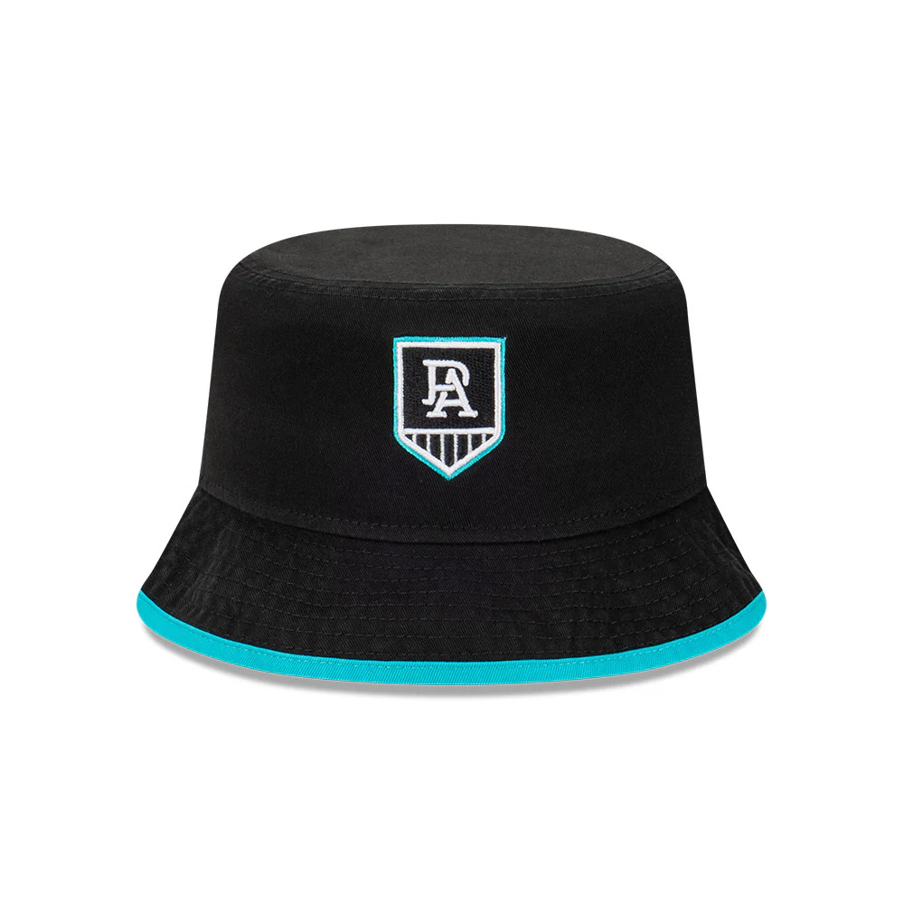 Port Adelaide New Era Trim Bucket Hat - Image 2