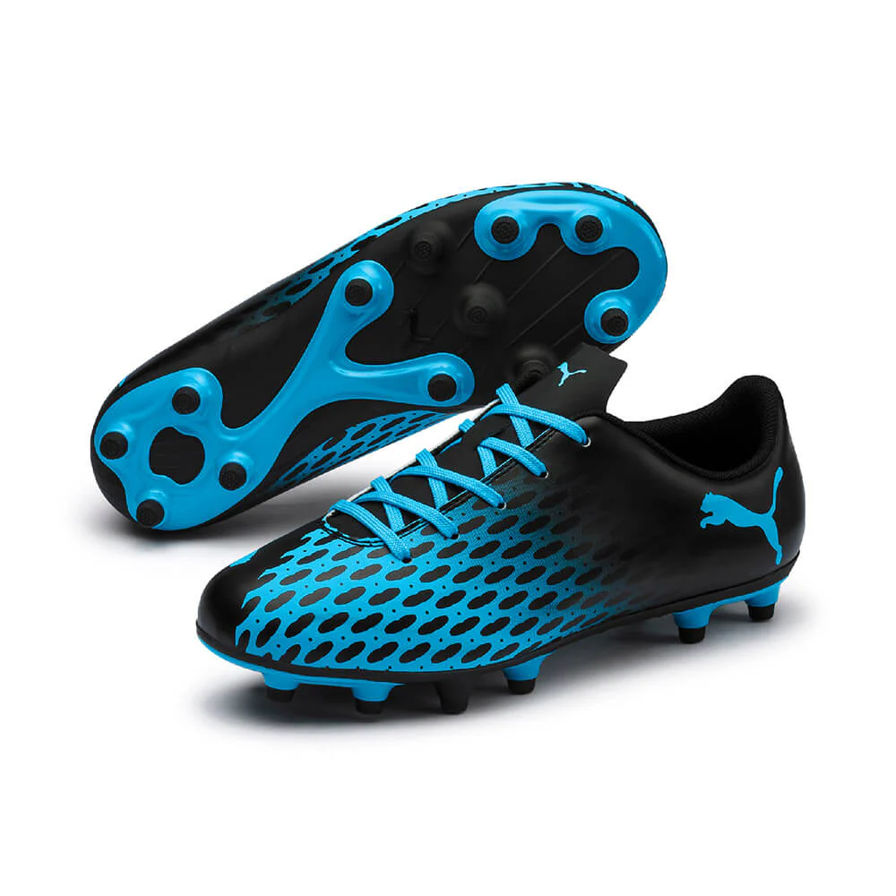 Puma Spirit Iii Fg Junior Football Boots Blue - Image 8