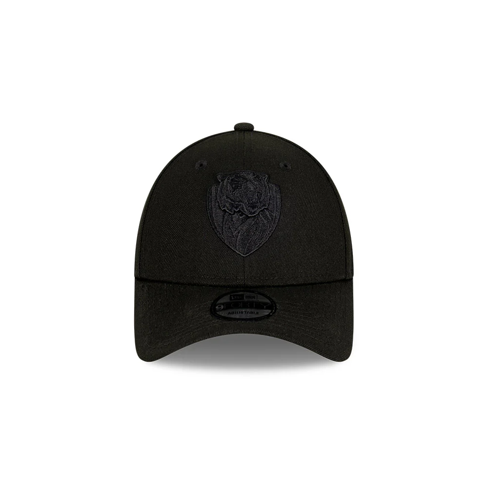 Richmond New Era Black On Black 9forty Cap - Image 3