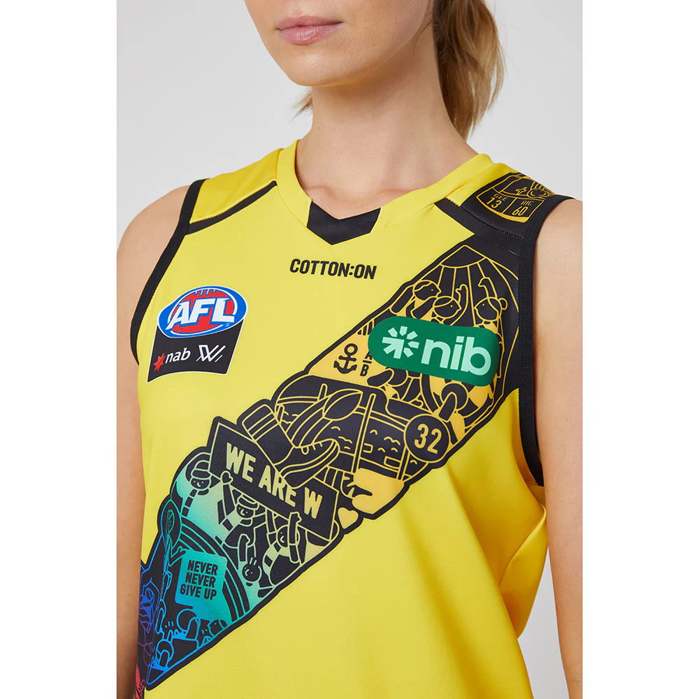 Richmond AFLW Season 7 Womens Pride Guernsey - Image 4