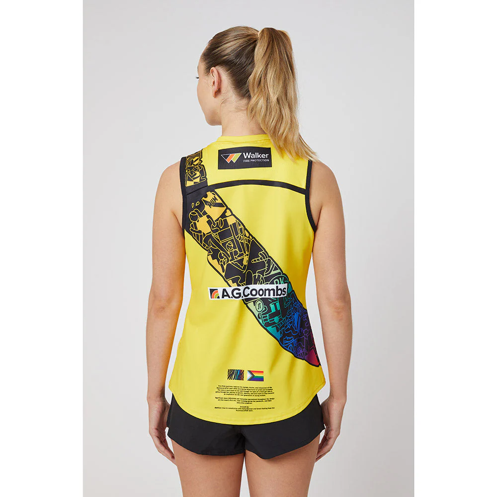 Richmond AFLW Season 7 Womens Pride Guernsey - Image 8