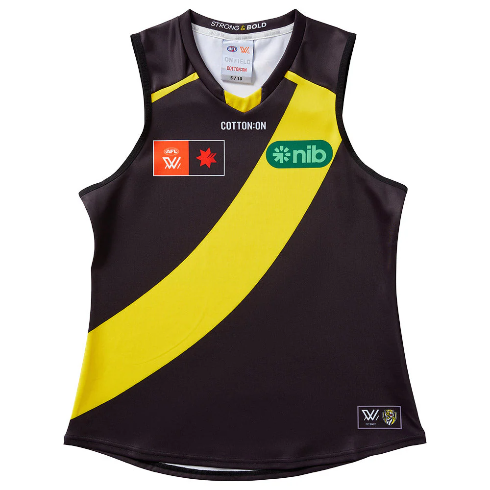 Richmond AFLW S10 Home Guernsey