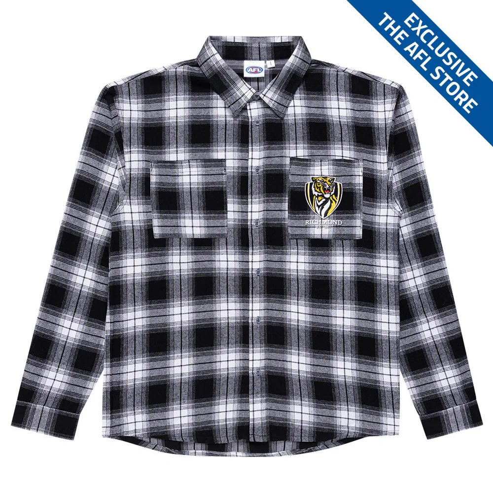 Richmond Mens Check Flannel Shirt