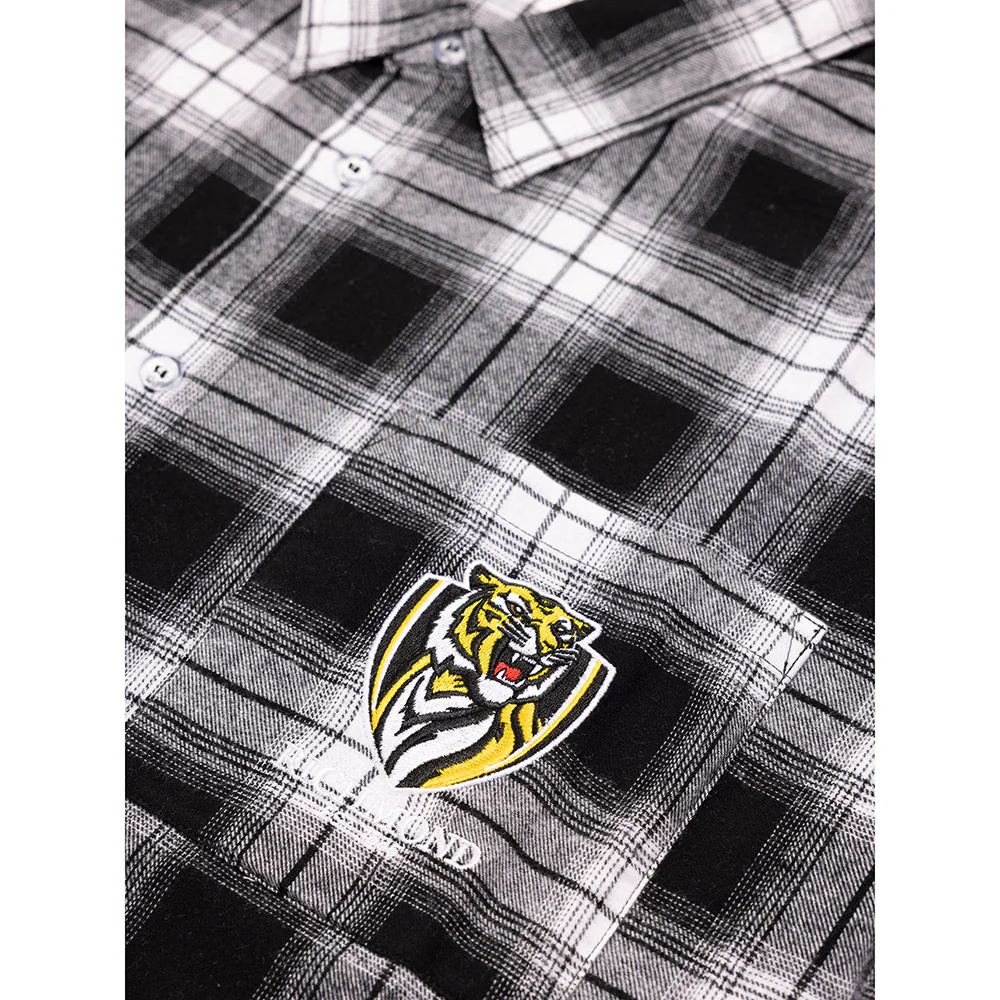 Richmond Mens Check Flannel Shirt - Image 3