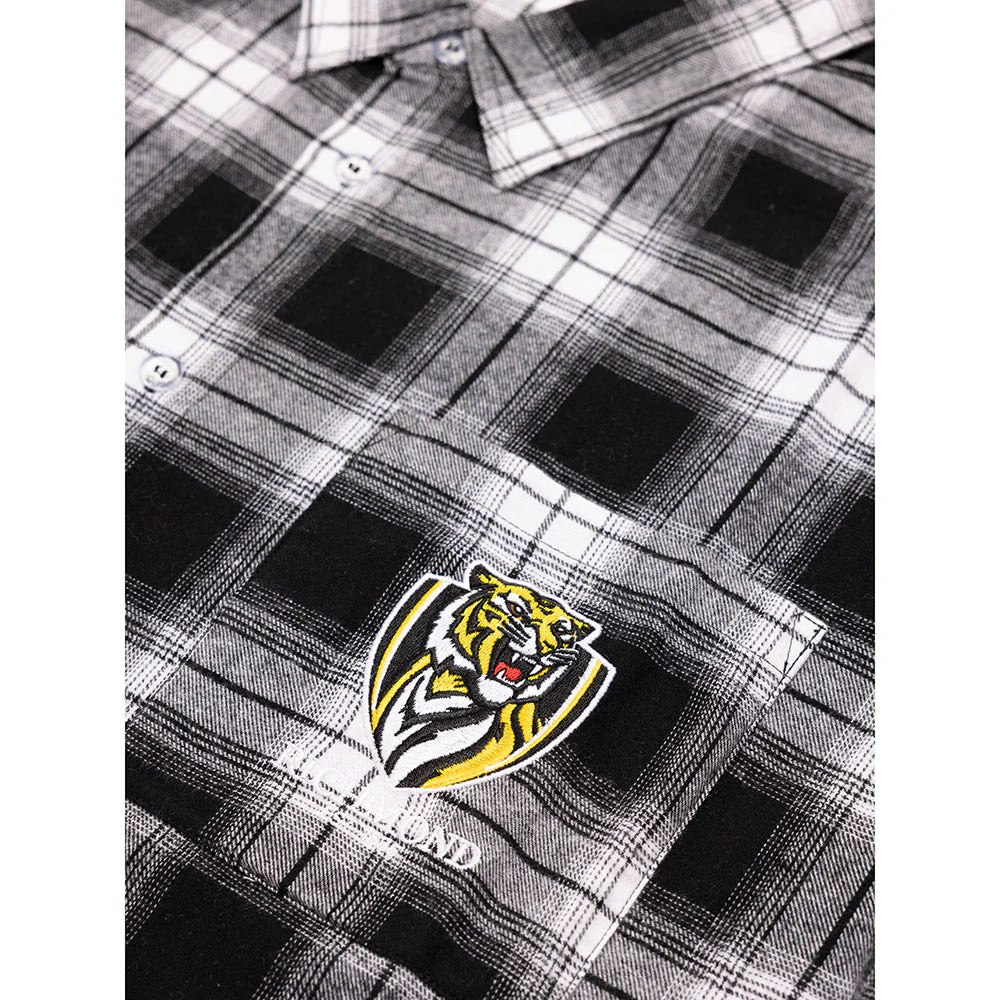 Richmond Mens Check Flannel Shirt - Image 5