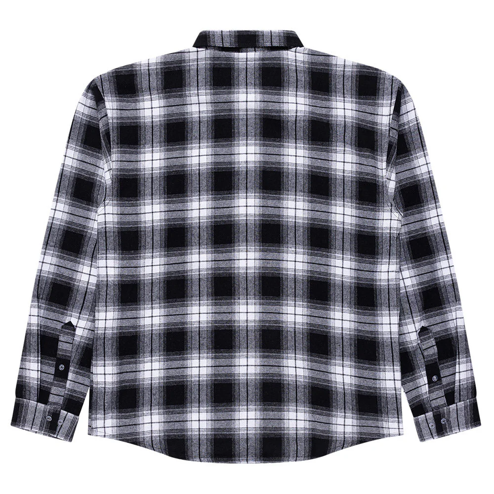 Richmond Mens Check Flannel Shirt - Image 6