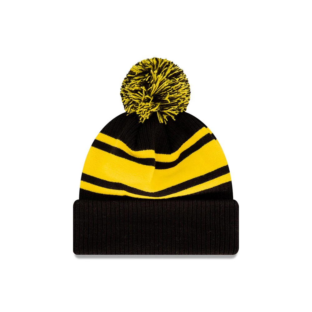 Richmond New Era Stripe Knitted Beanie - Image 2