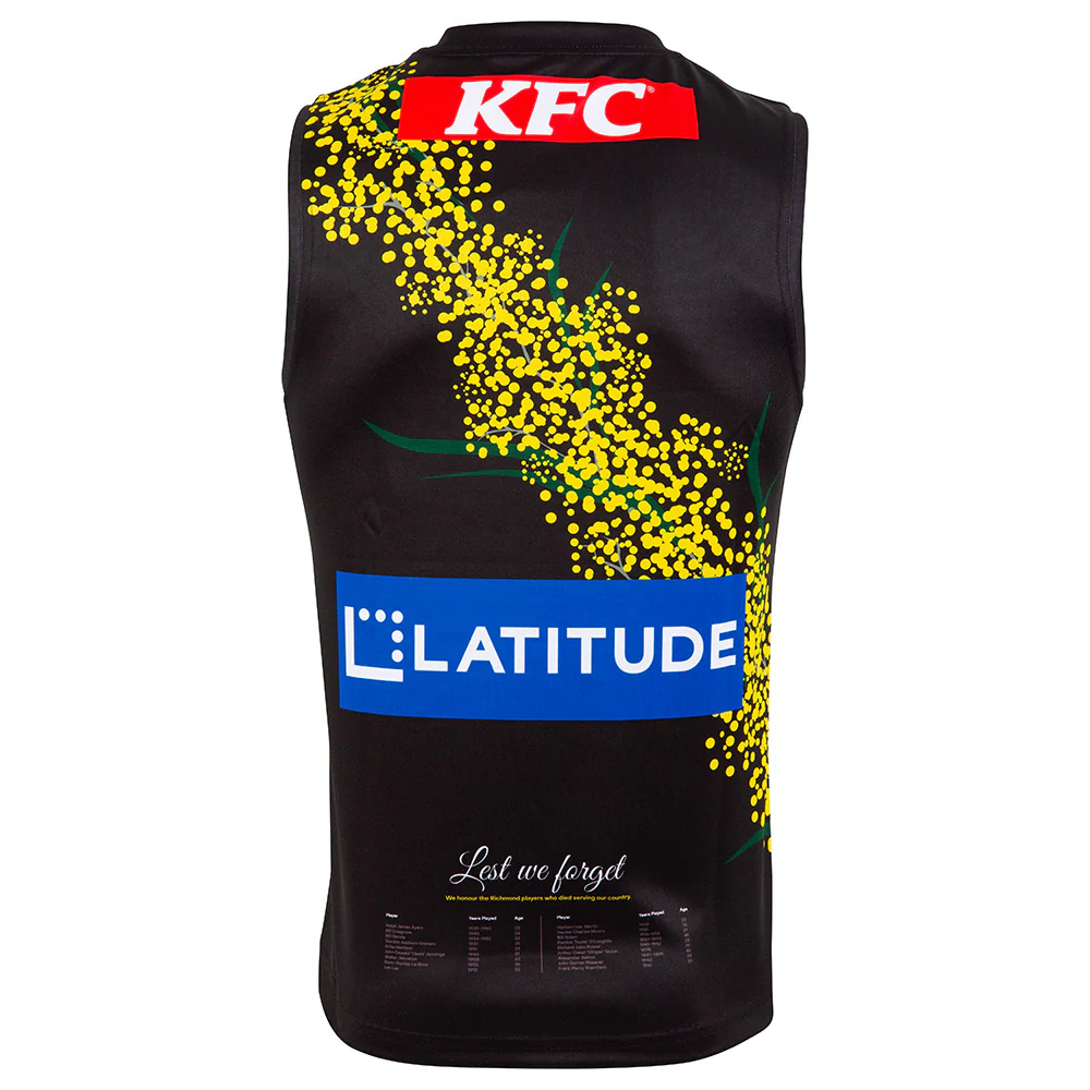 Richmond 2024 Authentic Mens Anzac Guernsey - Image 4