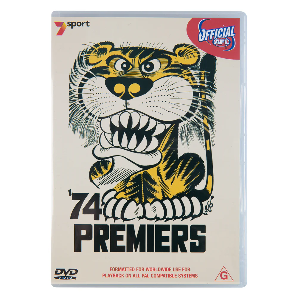 Richmond 1974 Premiers Dvd