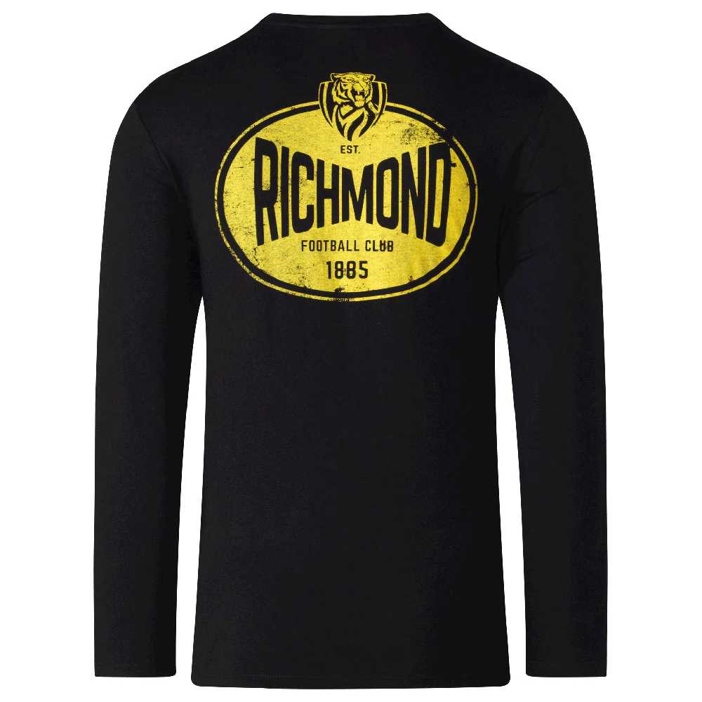 Richmond Mens Supporter Long Sleeve Tee - Image 2