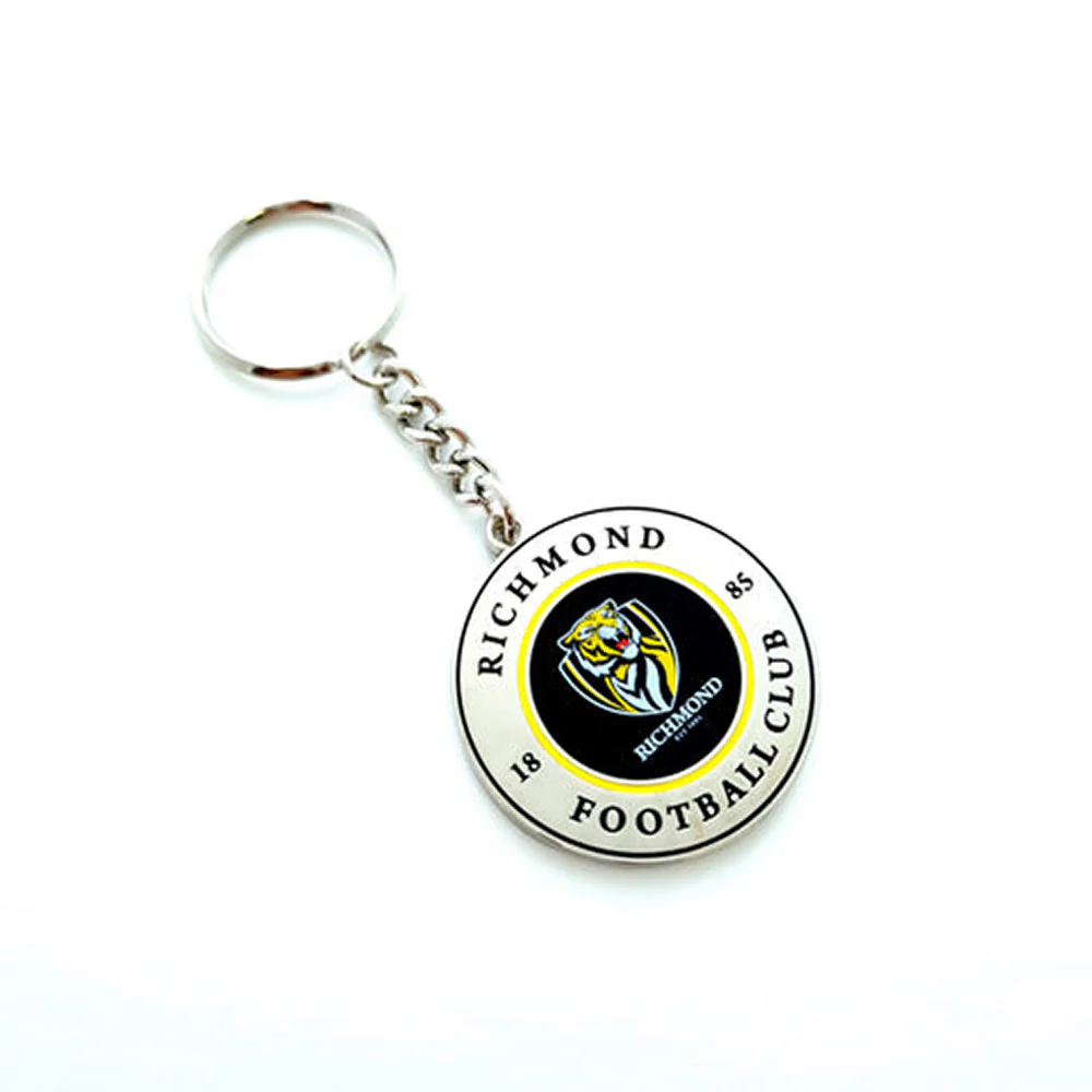 Richmond Round Logo Keyring