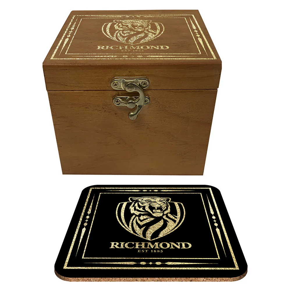 Richmond Set Of 4 Cork Coasters In Box