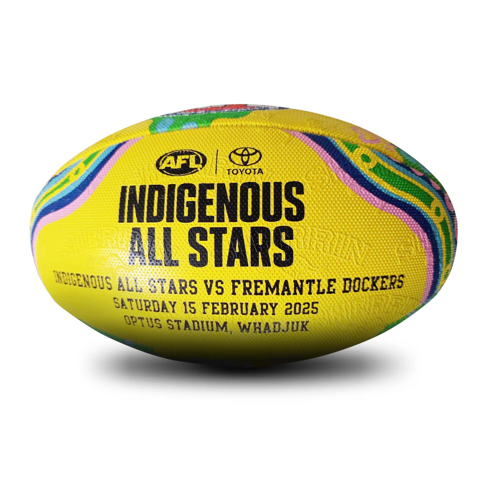 Sherrin 2025 Indigenous All Stars Synthetic Replica Football - Image 2