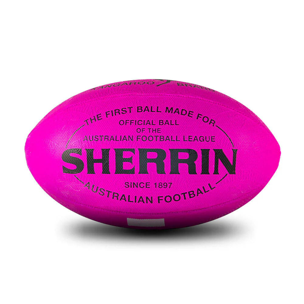 Sherrin All Surface Football - Pink - Size 4 - Image 7