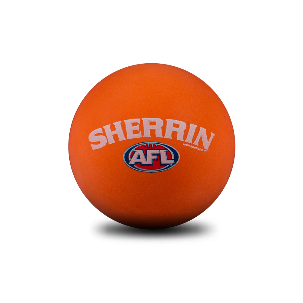 Sherrin GWS Giants High Bounce Ball - Image 3