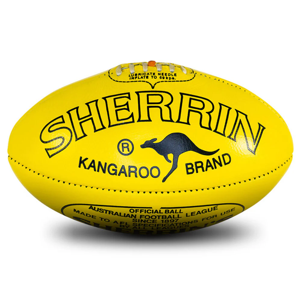 Sherrin Kb Yellow Size 5 Poly Football