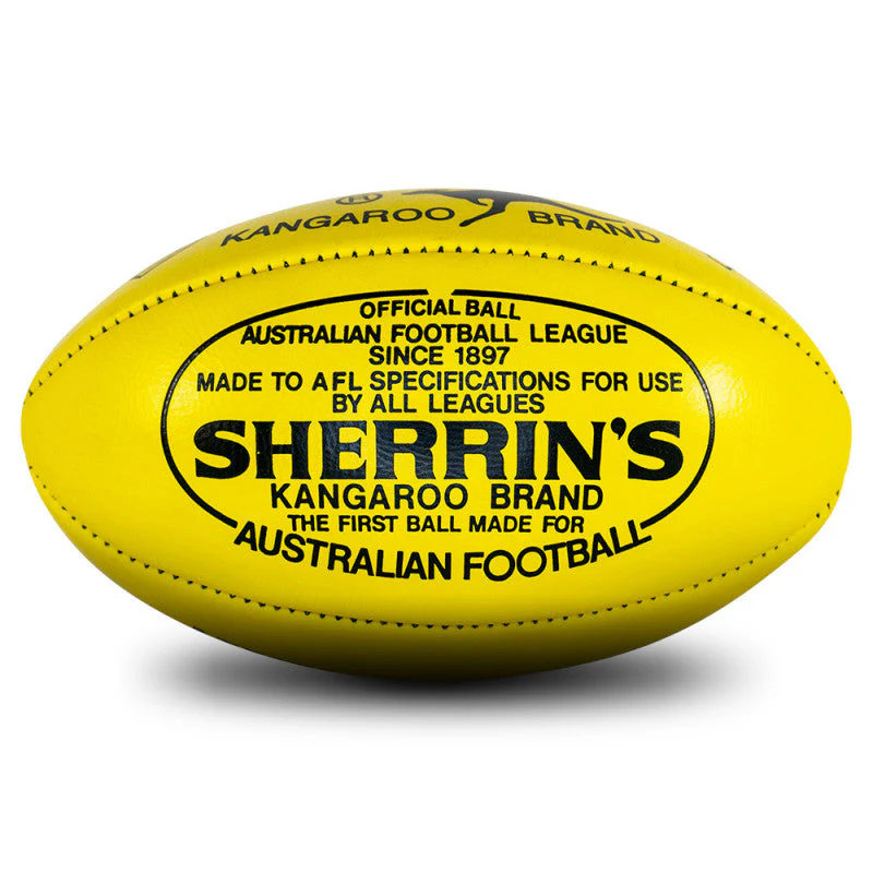 Sherrin Kb Yellow Size 5 Poly Football - Image 7