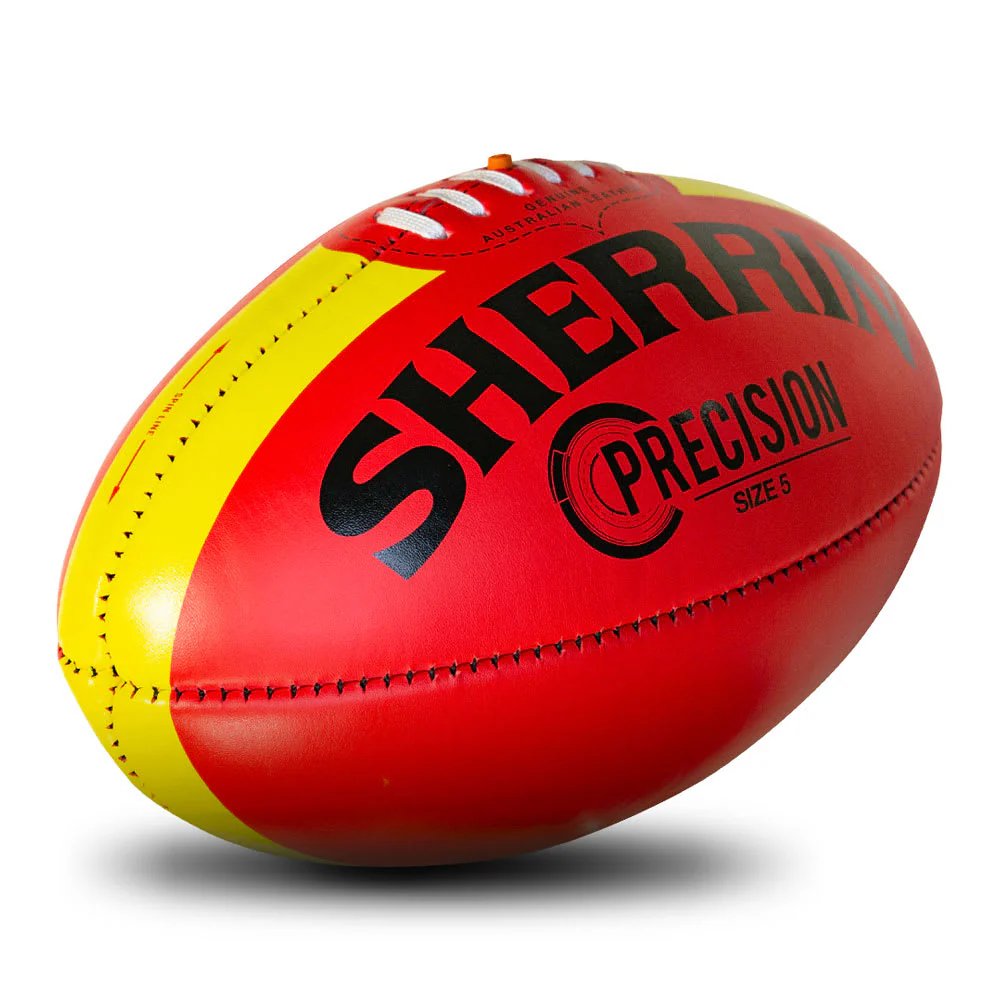 Sherrin Precision Red Football - Image 5