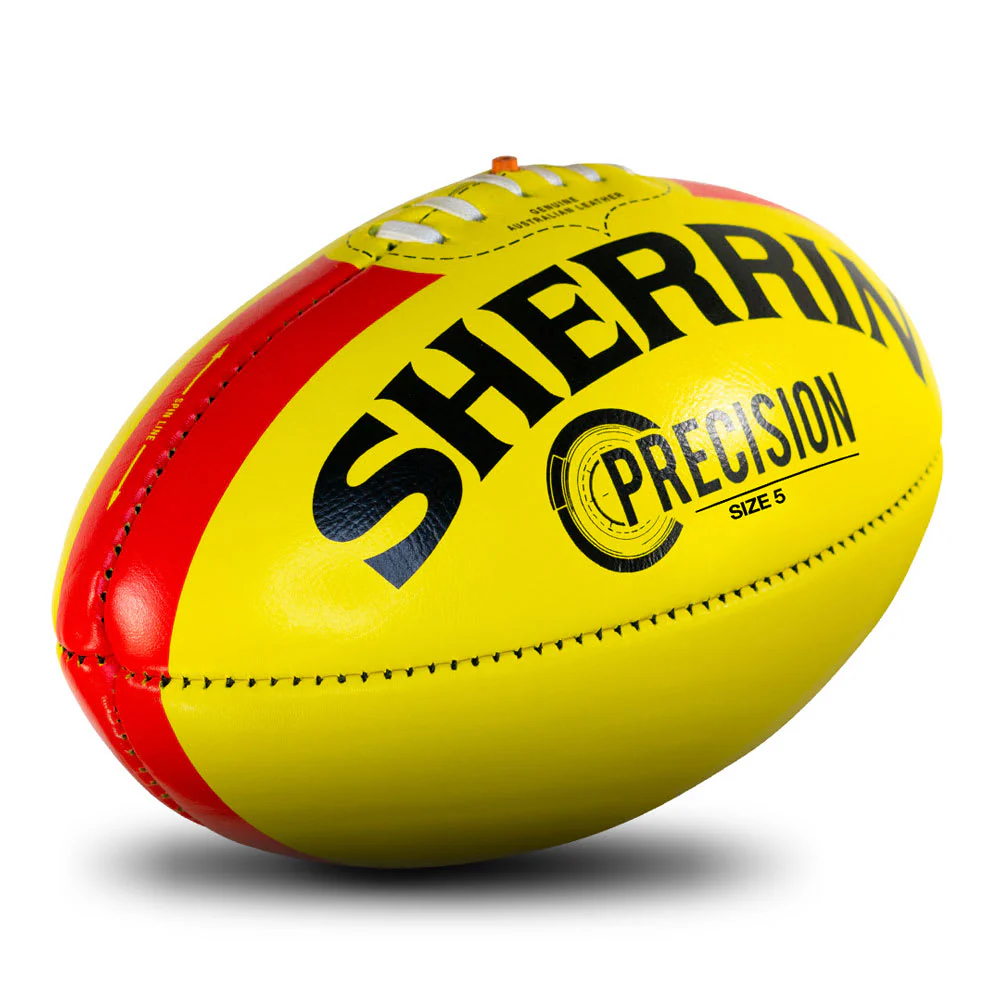 Sherrin Precision Yellow Football - Image 2