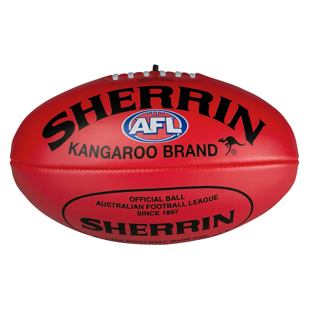 Sherrin Red Soft Touch Footy