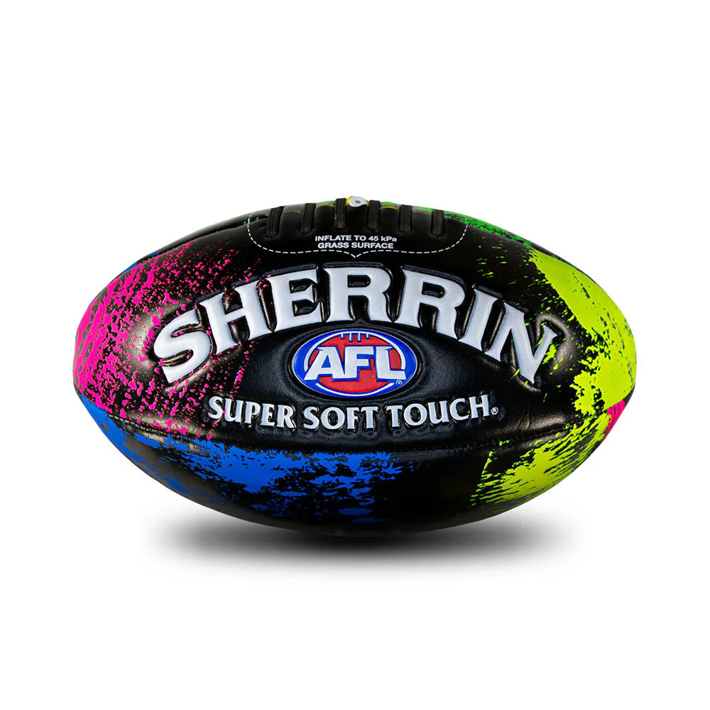 Sherrin Super Soft Multi-Colour Football - Image 6