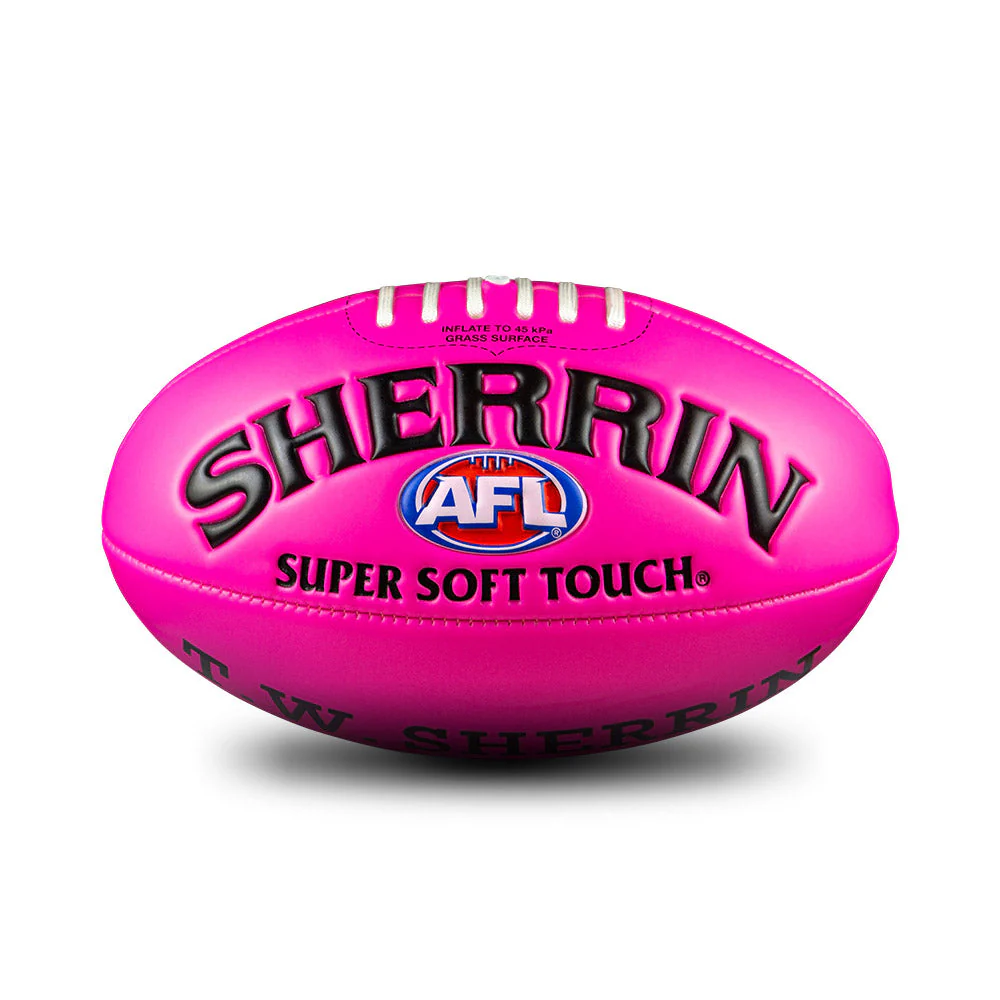 Sherrin Super Soft Touch Football - Pink - Size 3 - Image 2
