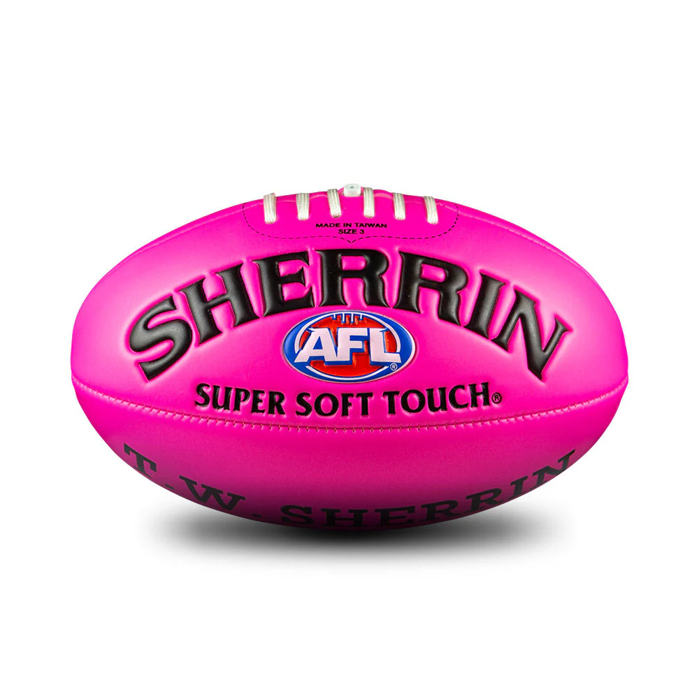 Sherrin Super Soft Touch Football - Pink - Size 3 - Image 5