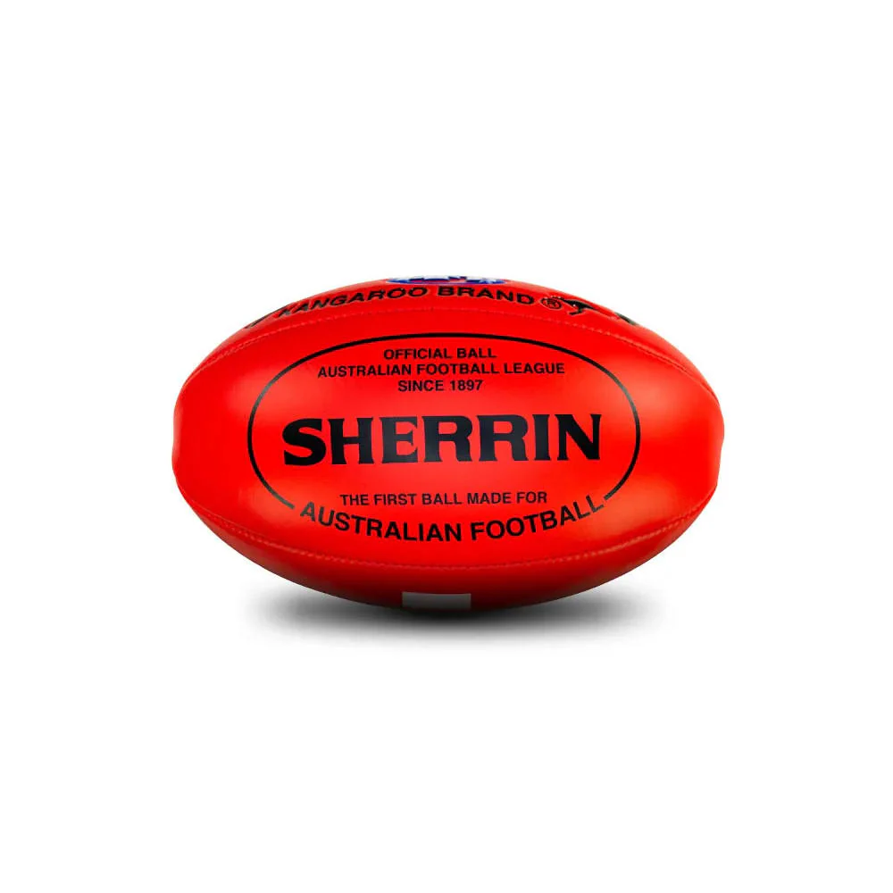 Sherrin Super Soft Touch Football - Red - Mini - Image 2