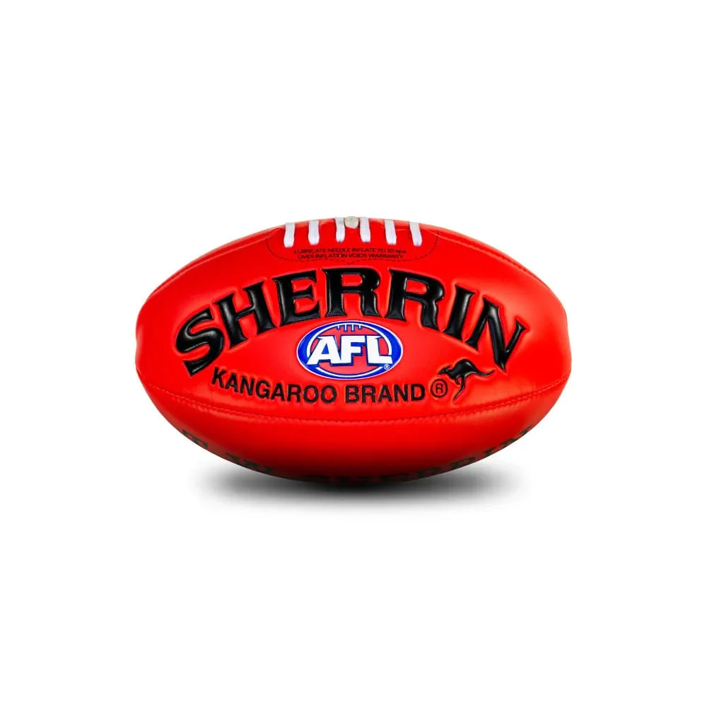 Sherrin Super Soft Touch Football - Red - Mini - Image 3