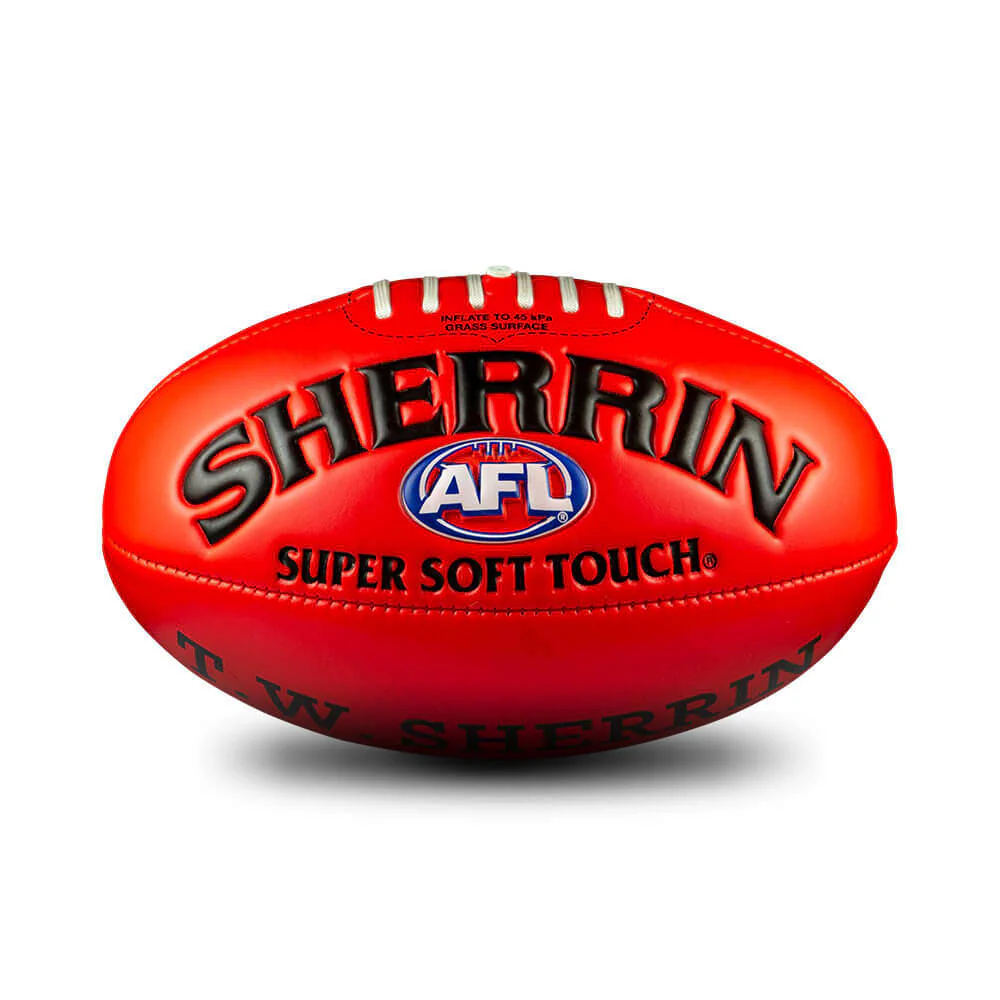 Sherrin Super Soft Touch Football - Size 1 - Red