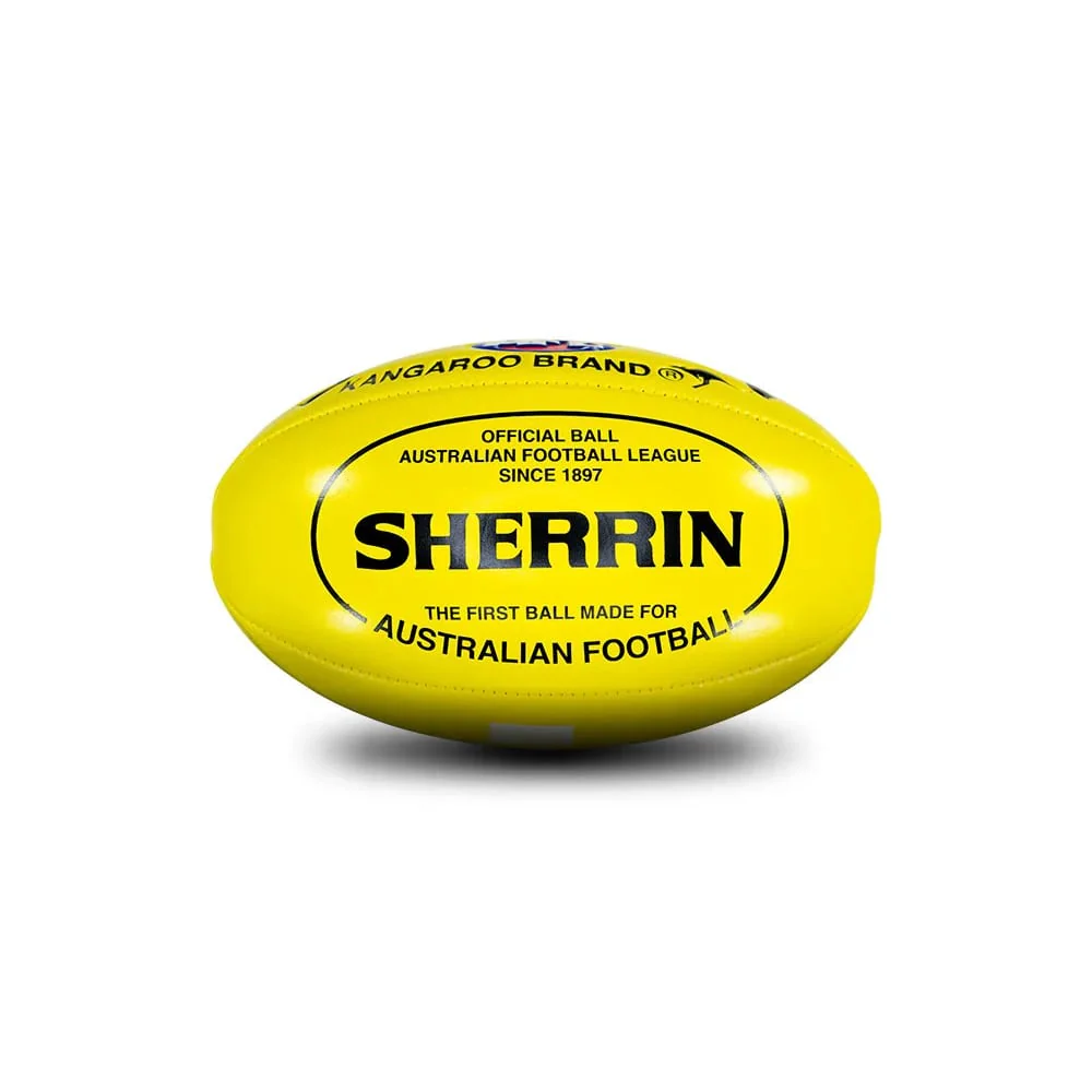Sherrin Super Soft Touch Football - Yellow - Mini - Image 2