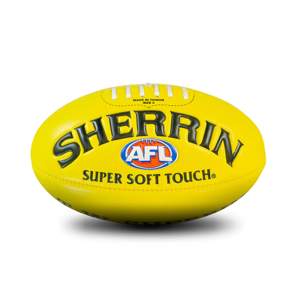 Sherrin Super Soft Touch Football - Yellow - Size 3