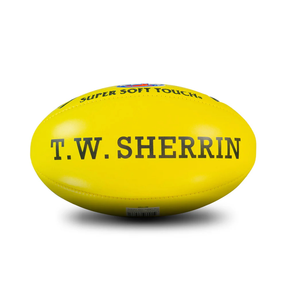 Sherrin Super Soft Touch Football - Yellow - Size 3 - Image 3