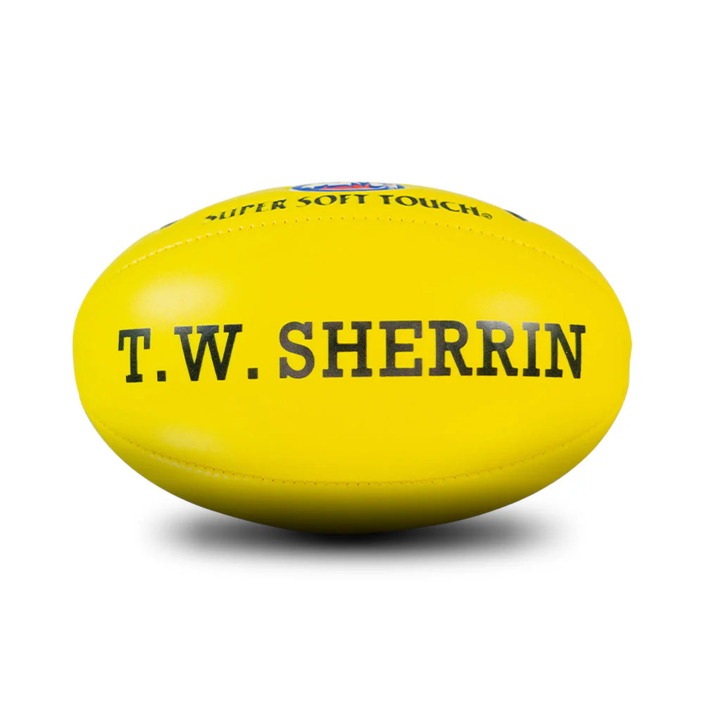 Sherrin Super Soft Touch Football - Yellow - Size 3 - Image 7